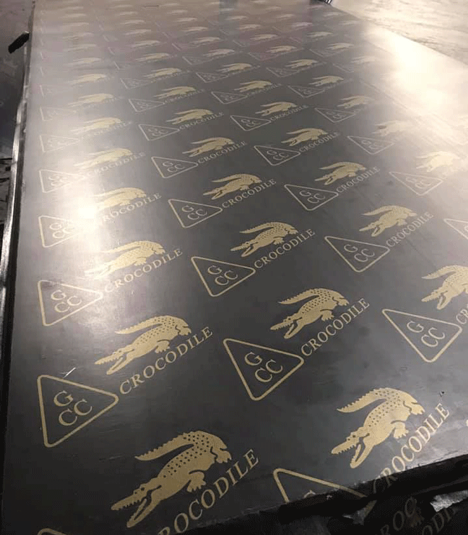 crocodile black film phenolic board