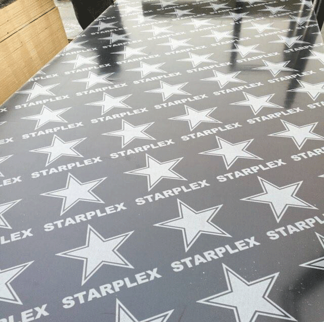 starplex film faced plywood